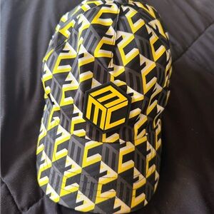 MCM CUBIC MONOGRAM PRINT NYLON CAP